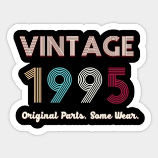 Vintage 1995 Original Parts. Some Ware Sticker